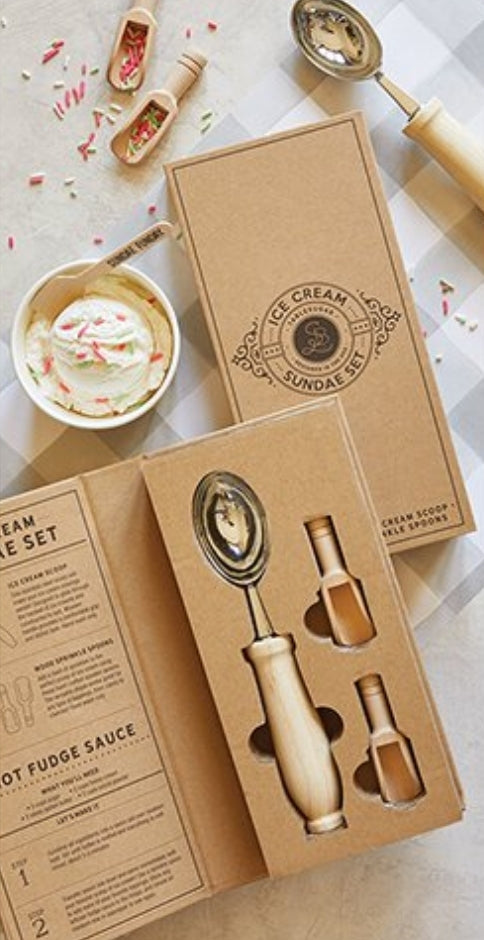 Cardboard Book Set - Ice Cream