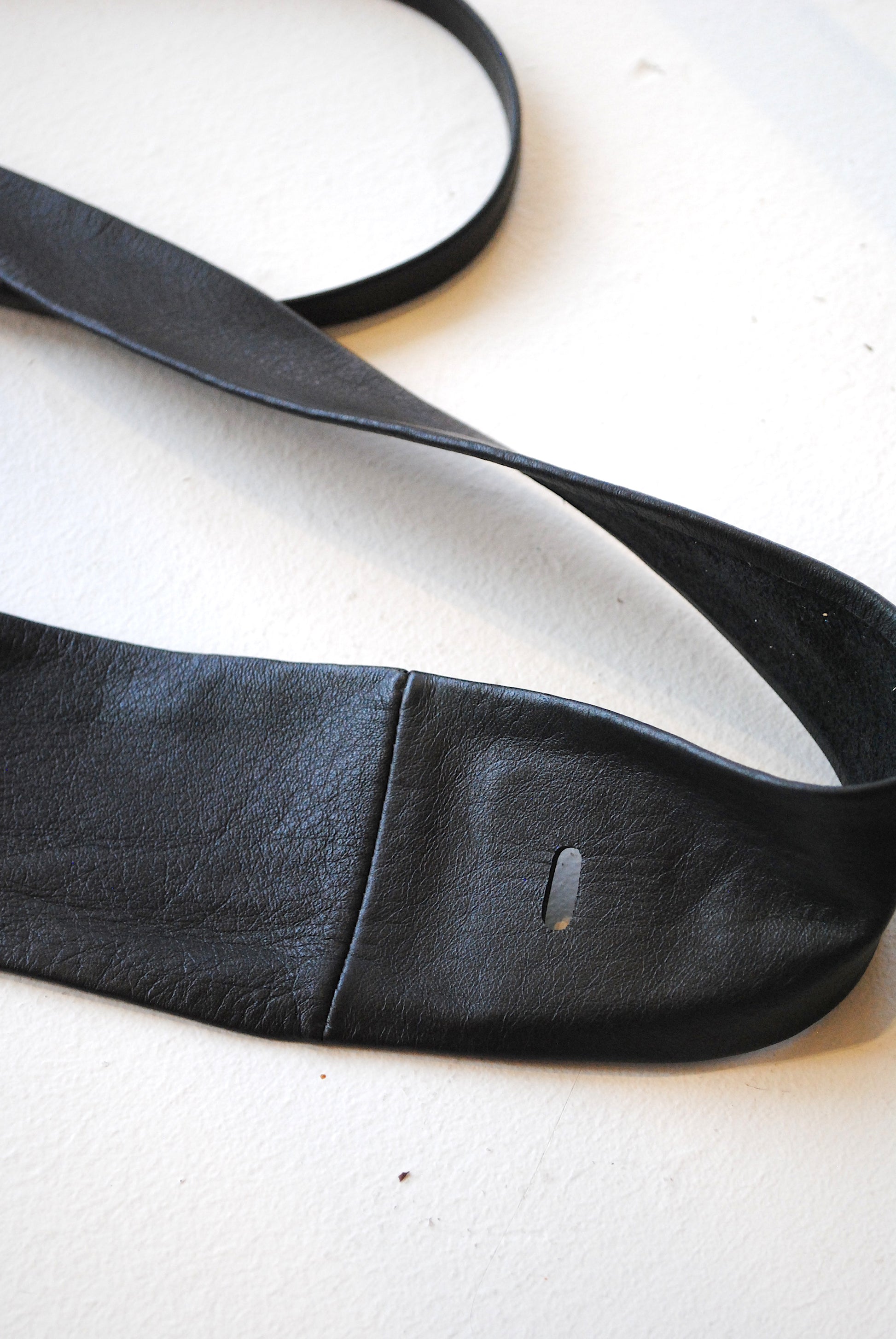 Wide Leather Belt