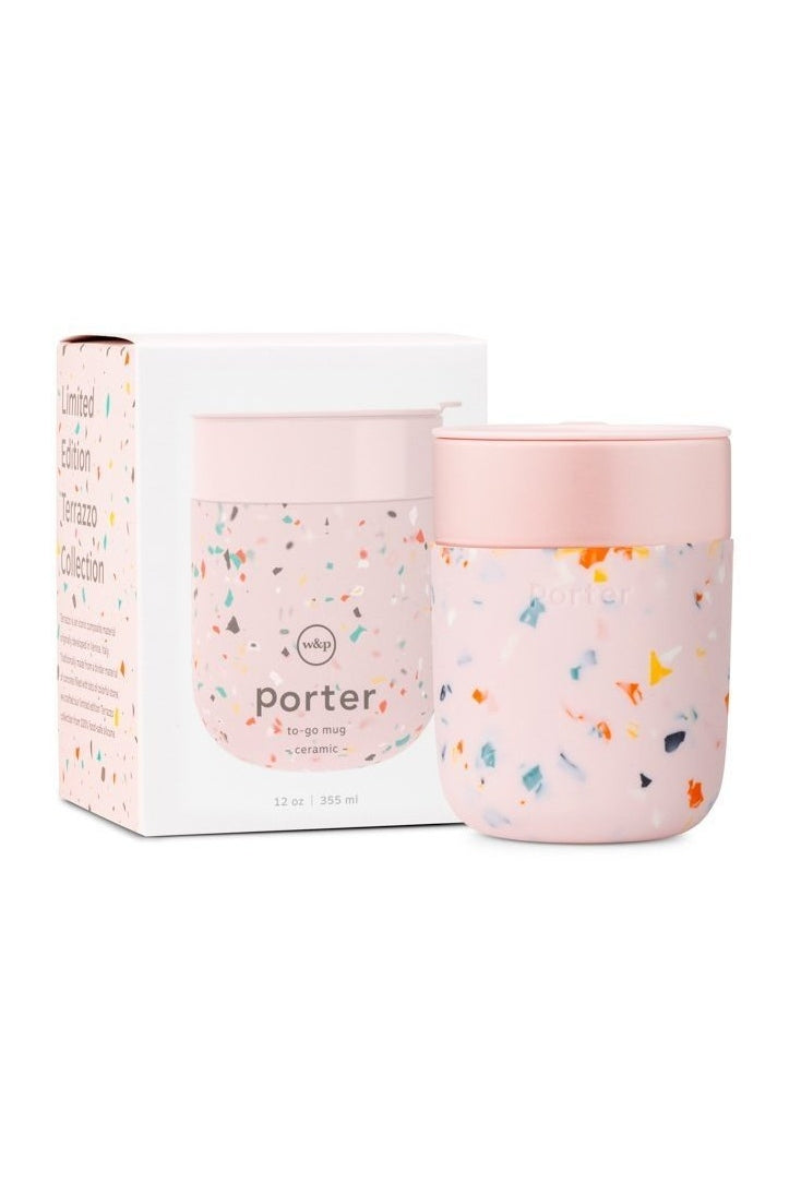 Porter Mug 12oz Terrazzo Blush