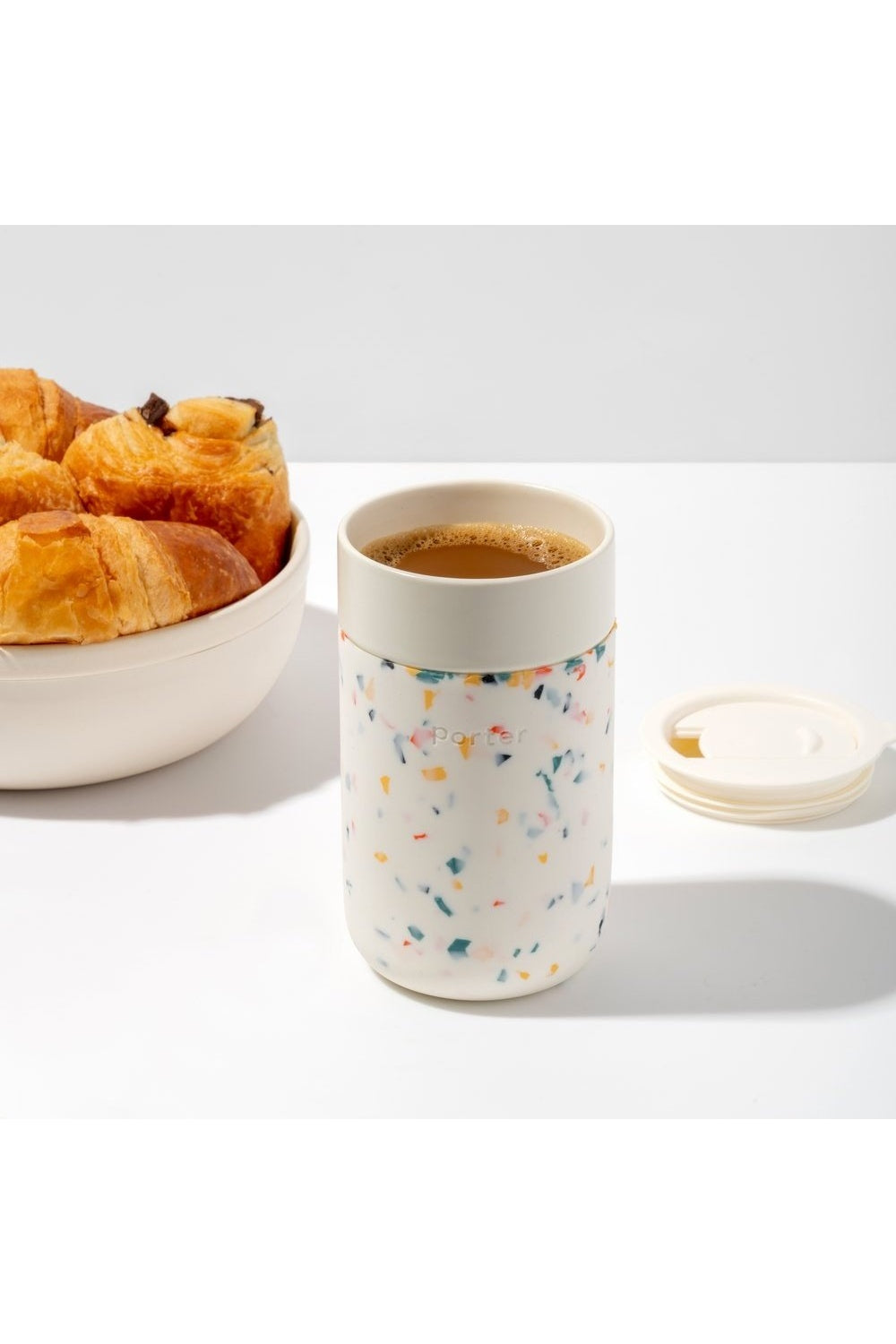 Porter Mug 16oz Terrazzo Cream