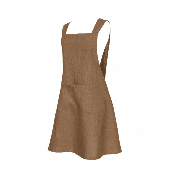 Japanese Apron - Tobacco