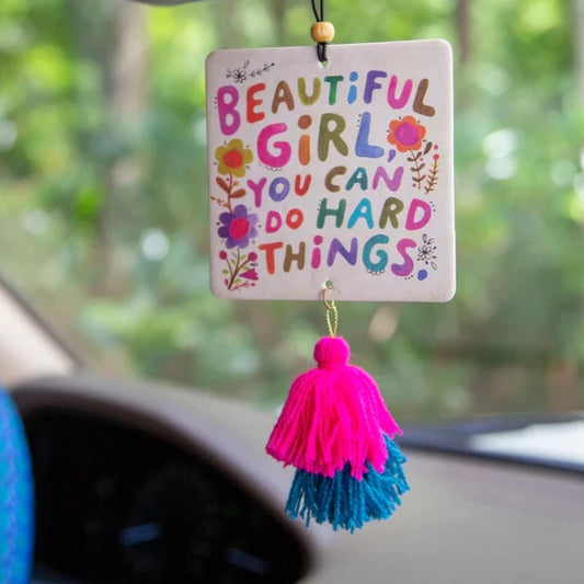 Air Freshener - Beautiful Girl You Can Do Hard Things