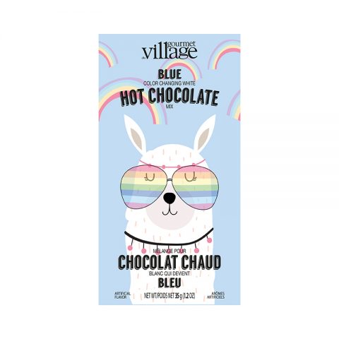 Mini Hot Chocolate- Blue Llama