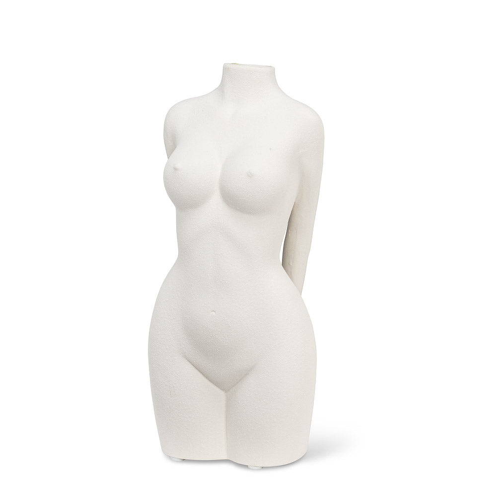 Full Body Vase - White