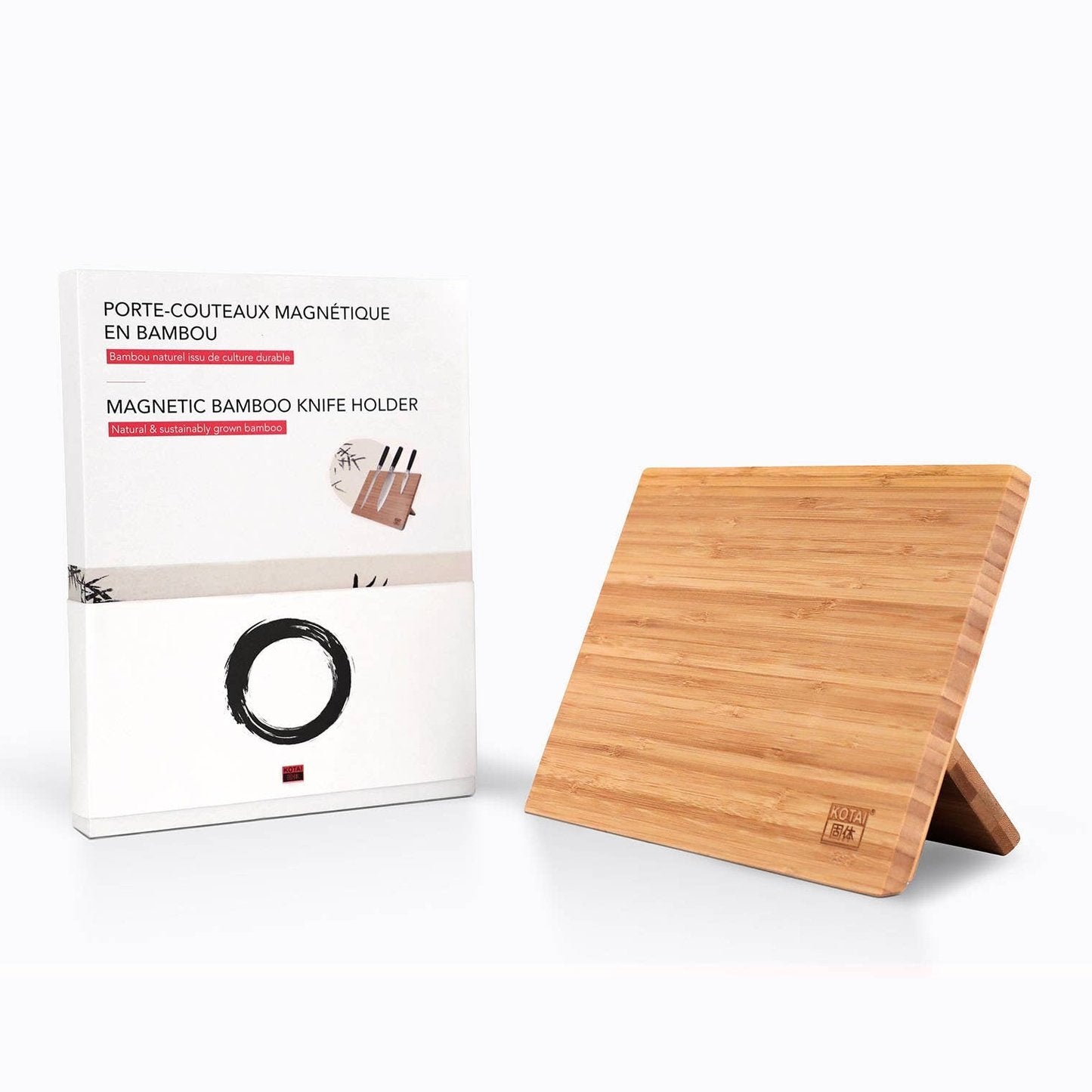 Kotai Magnetic Bamboo Knife Holder - Foldable