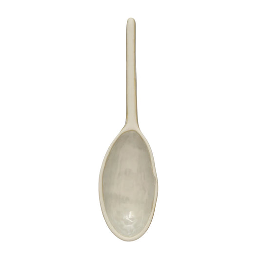 Stoneware Spoon, Reactive Glaze
