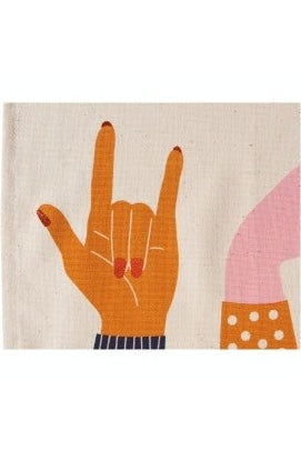 Human Kind Decorative Dishtowel