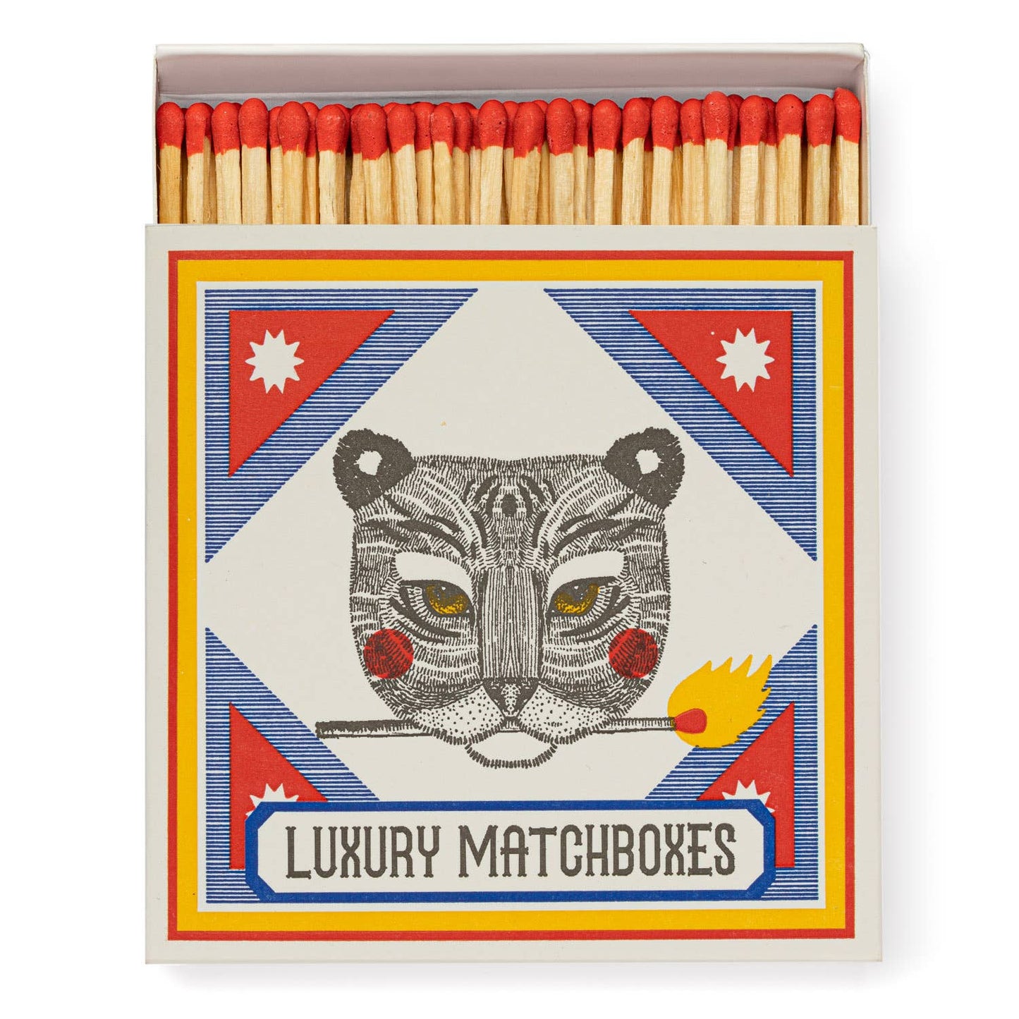 Ariane Tiger Square Matchbox