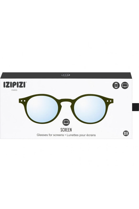 Izipizi Screen Glasses #H - Kaki Green