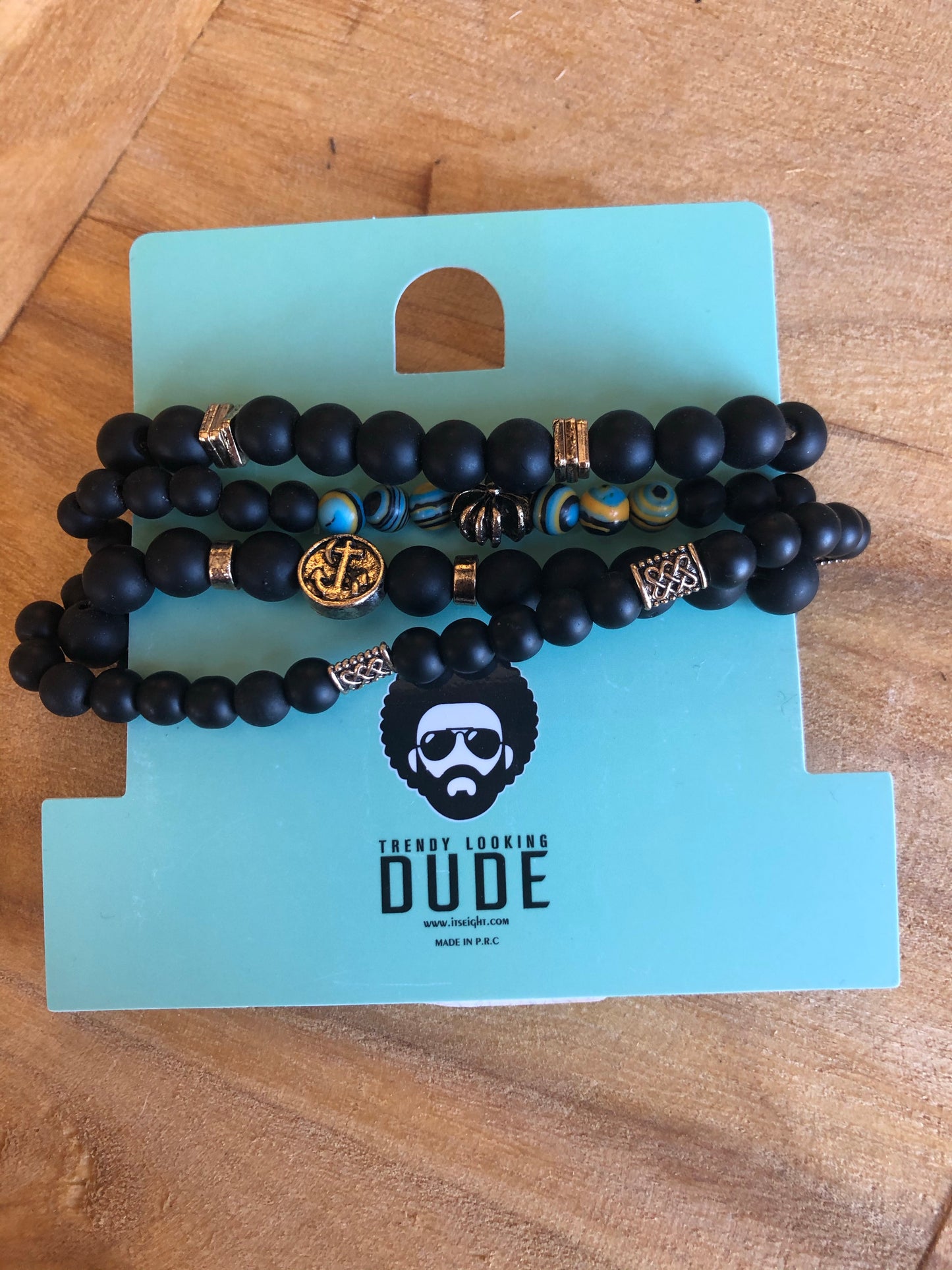 Men's Bracelets - Set of Four