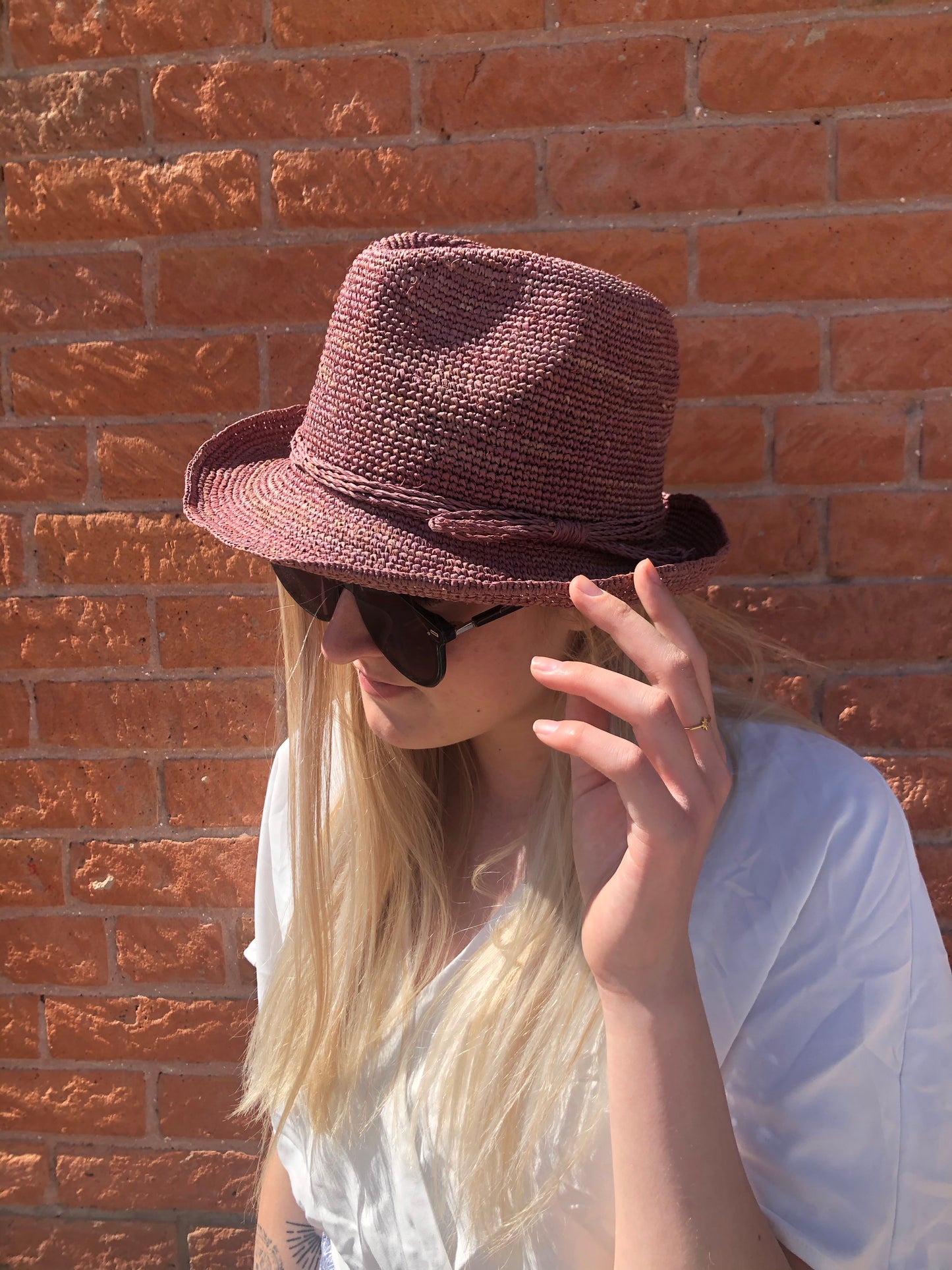 Summer Woven Fedora