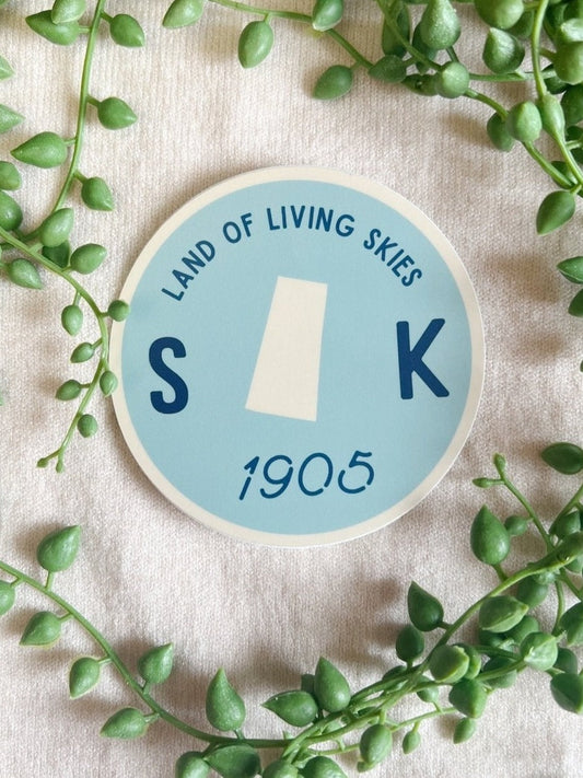 Land of Living Skies SK 1905 - Sticker