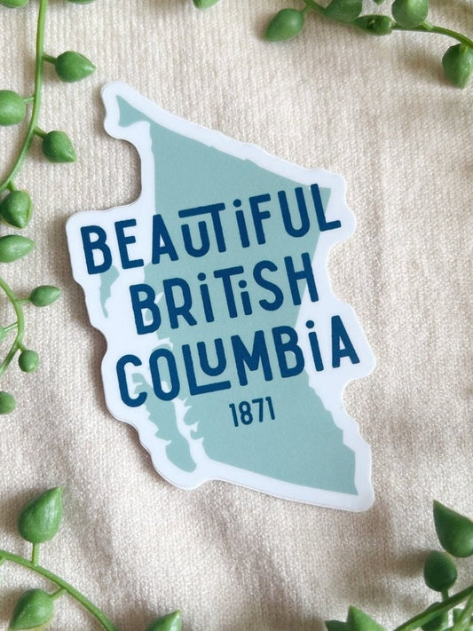 Beautiful British Columbia - Sticker