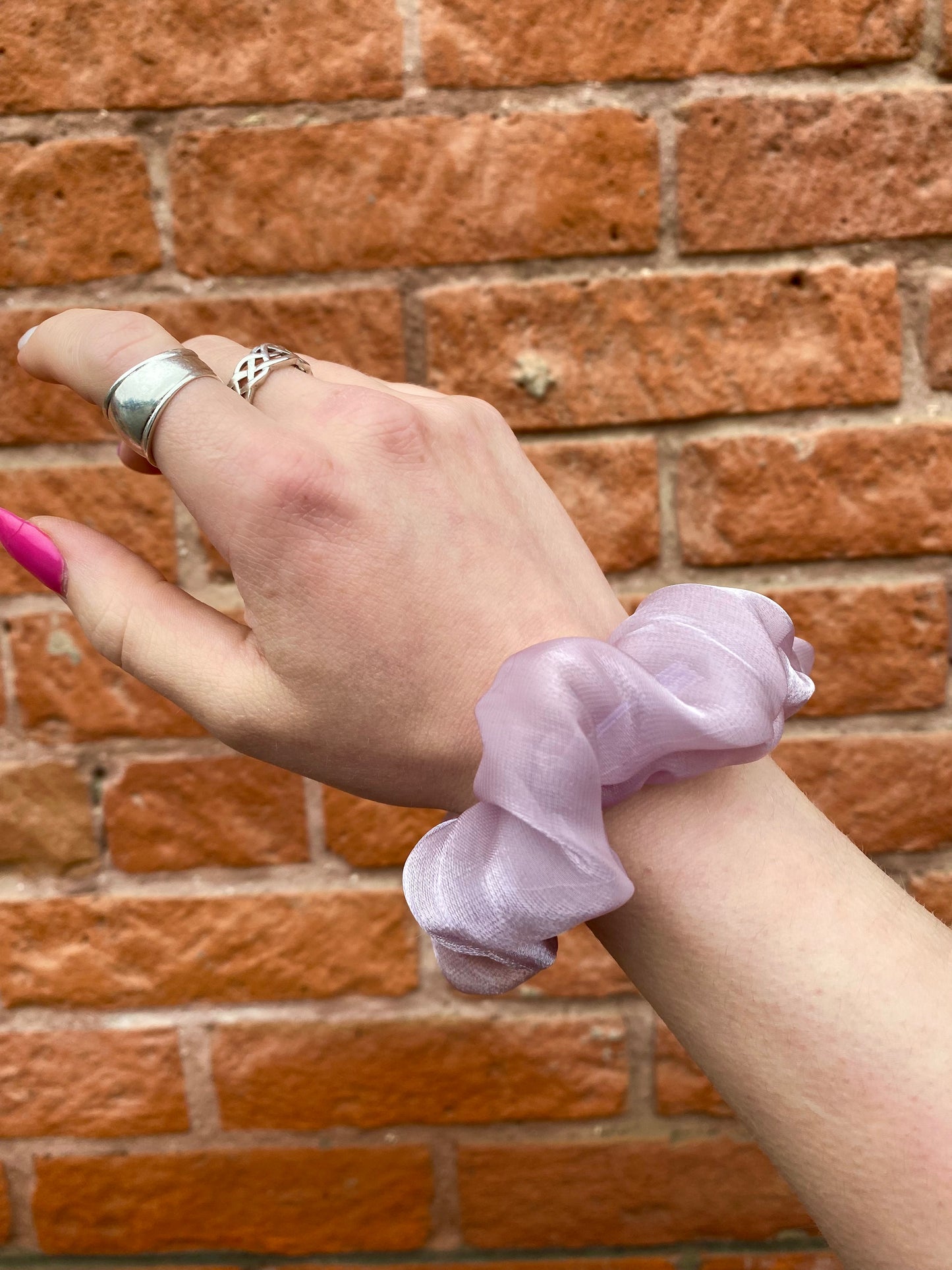 Small Satin Scrunchies