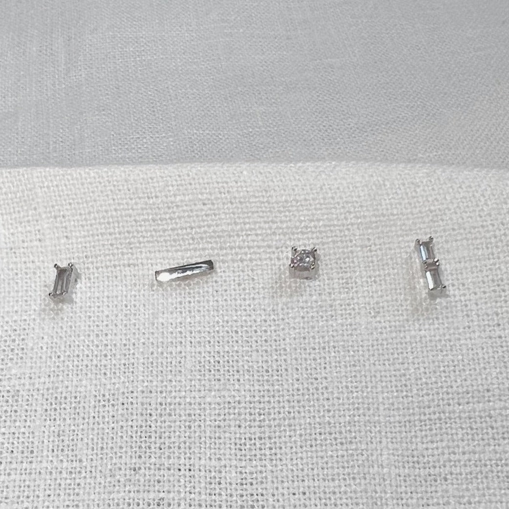 Simple Staples- Set of Four Earrings