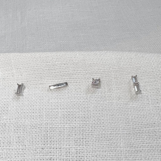 Simple Staples- Set of Four Earrings