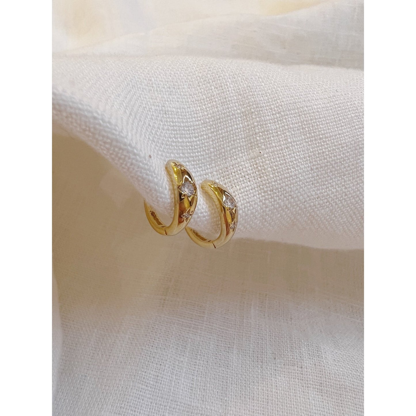 Cressida Huggie Hoops