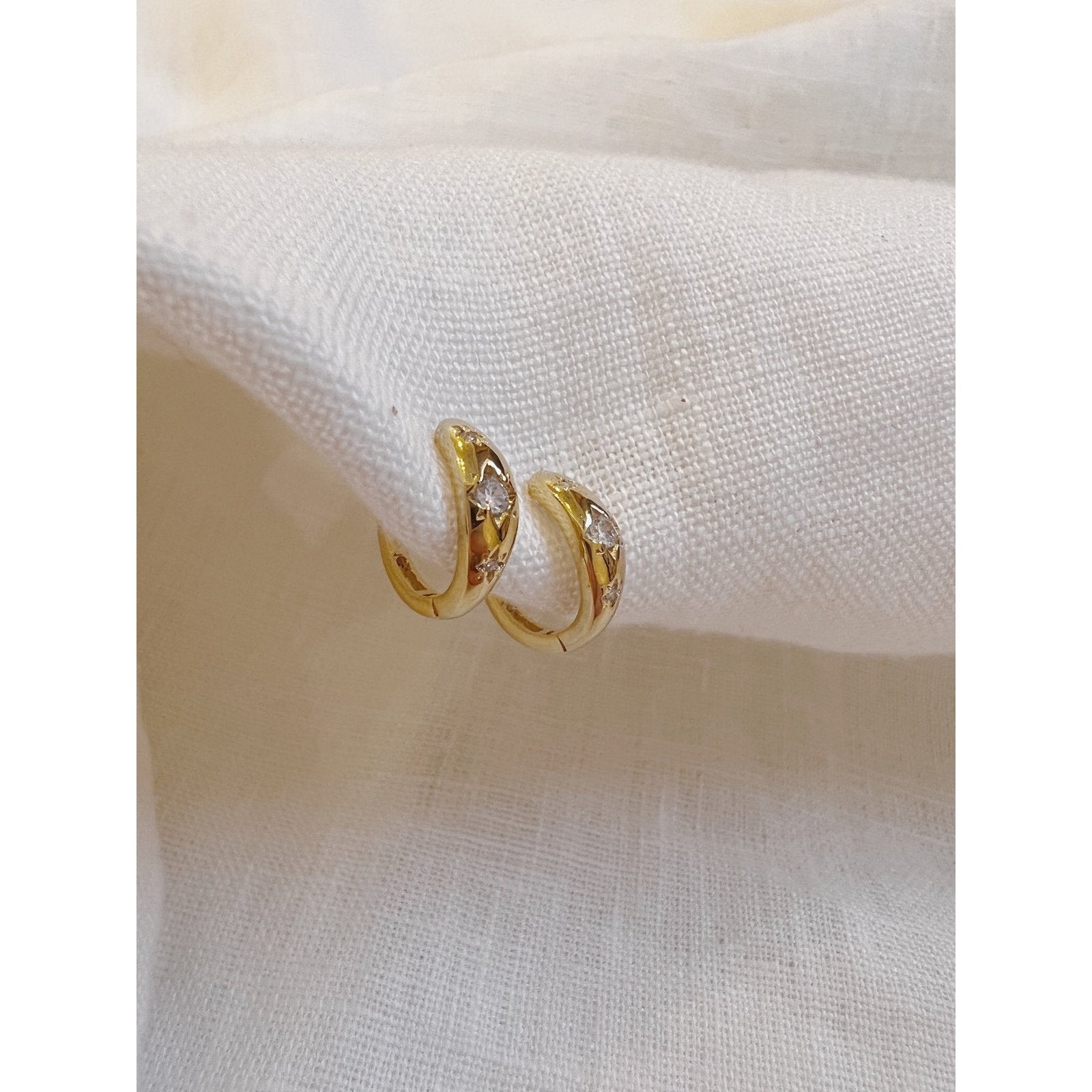 Cressida Huggie Hoops