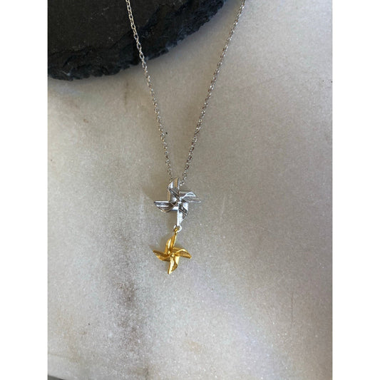Pinwheel Necklace