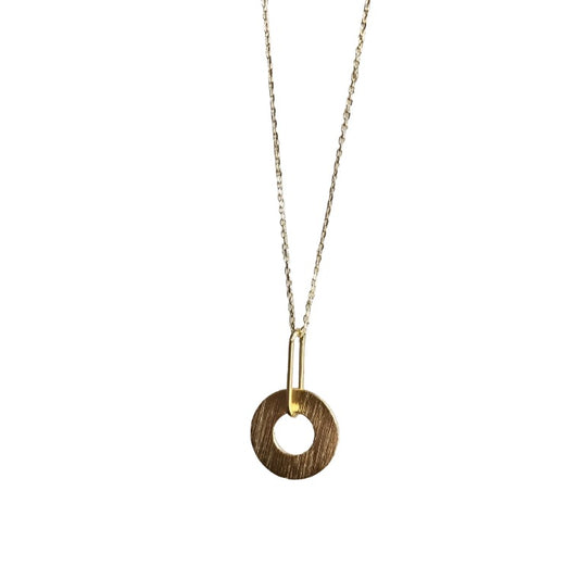 Clip and Circle Necklace