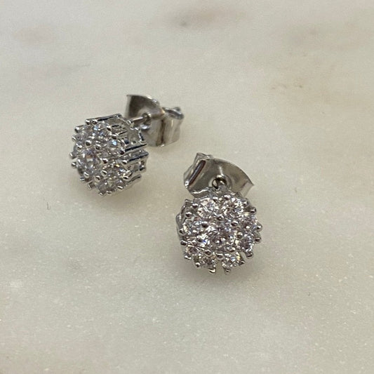 Sparkling Stud Earrings