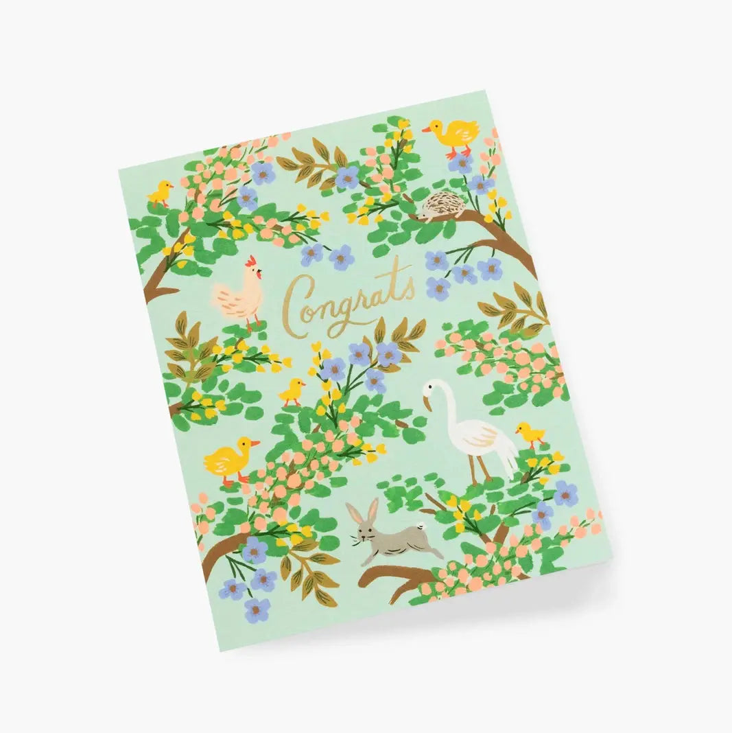 Congrats Forest - Card