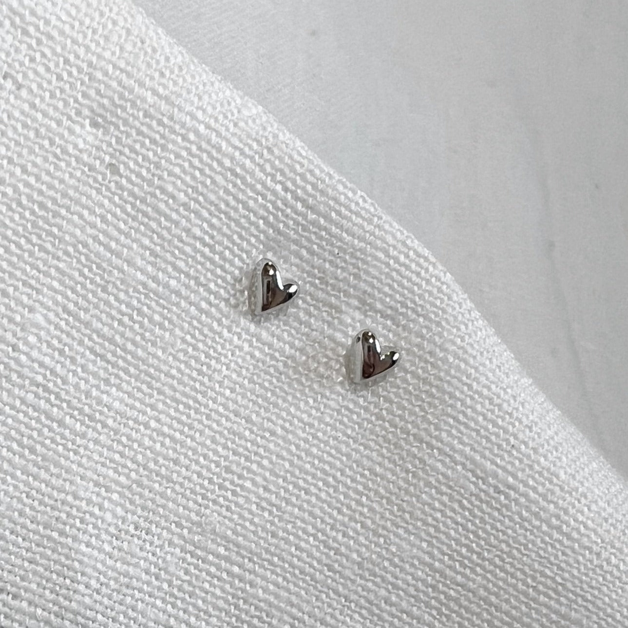 Small Heart Stud Earring