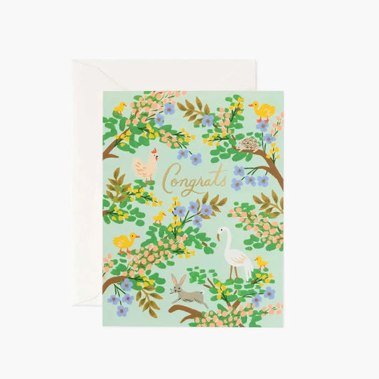 Congrats Forest - Card