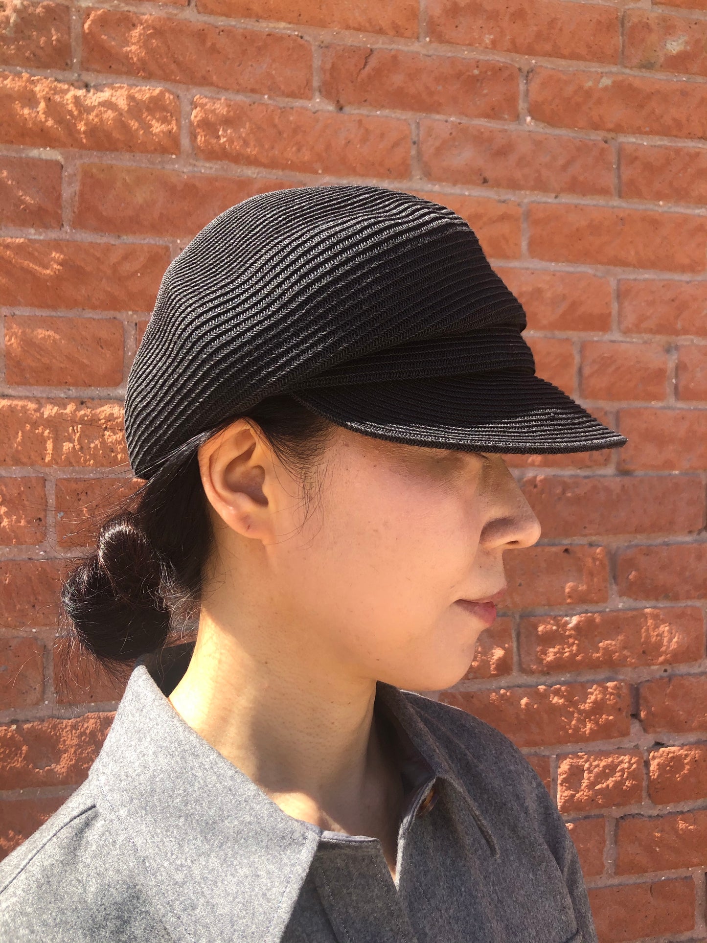 Summer Woven Straw Newsboy Cap