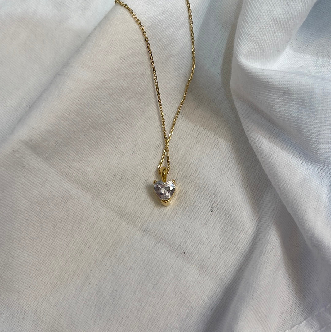 Crystal Heart Necklace
