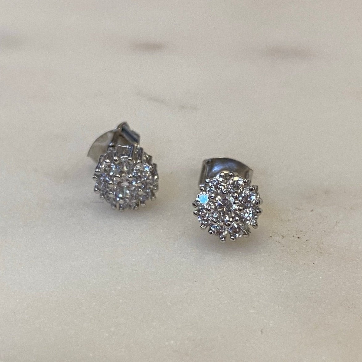 Sparkling Stud Earrings