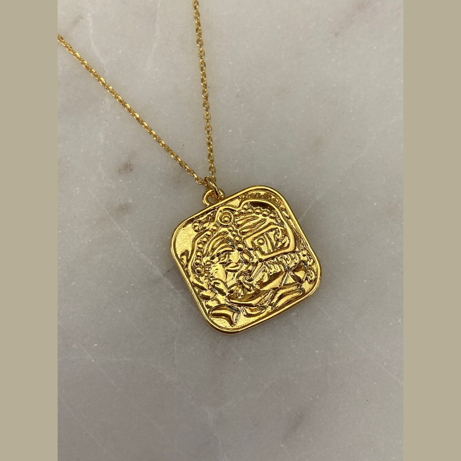 Square Abstract Necklace