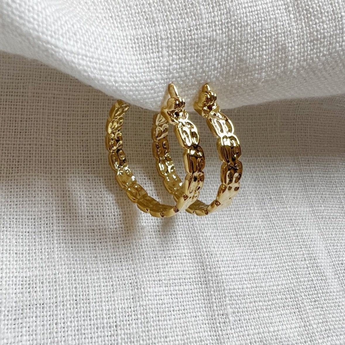 Friday Night Hoop Earrings