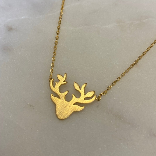 Stag Necklace