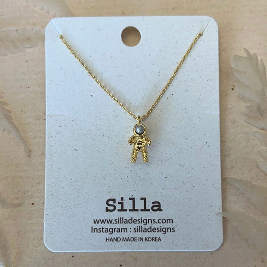 Astronaut Necklace