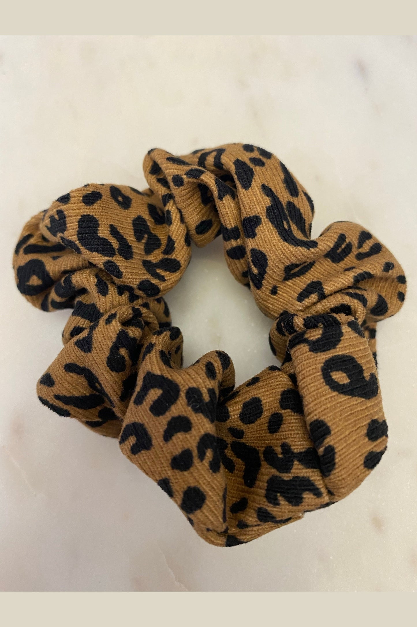 Animal Print Scrunchie