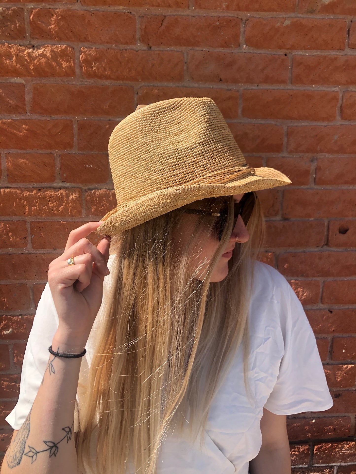Summer Woven Fedora