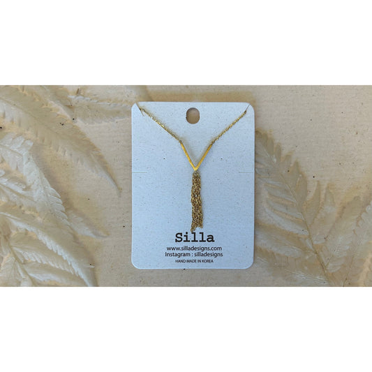 Tassel V Necklace