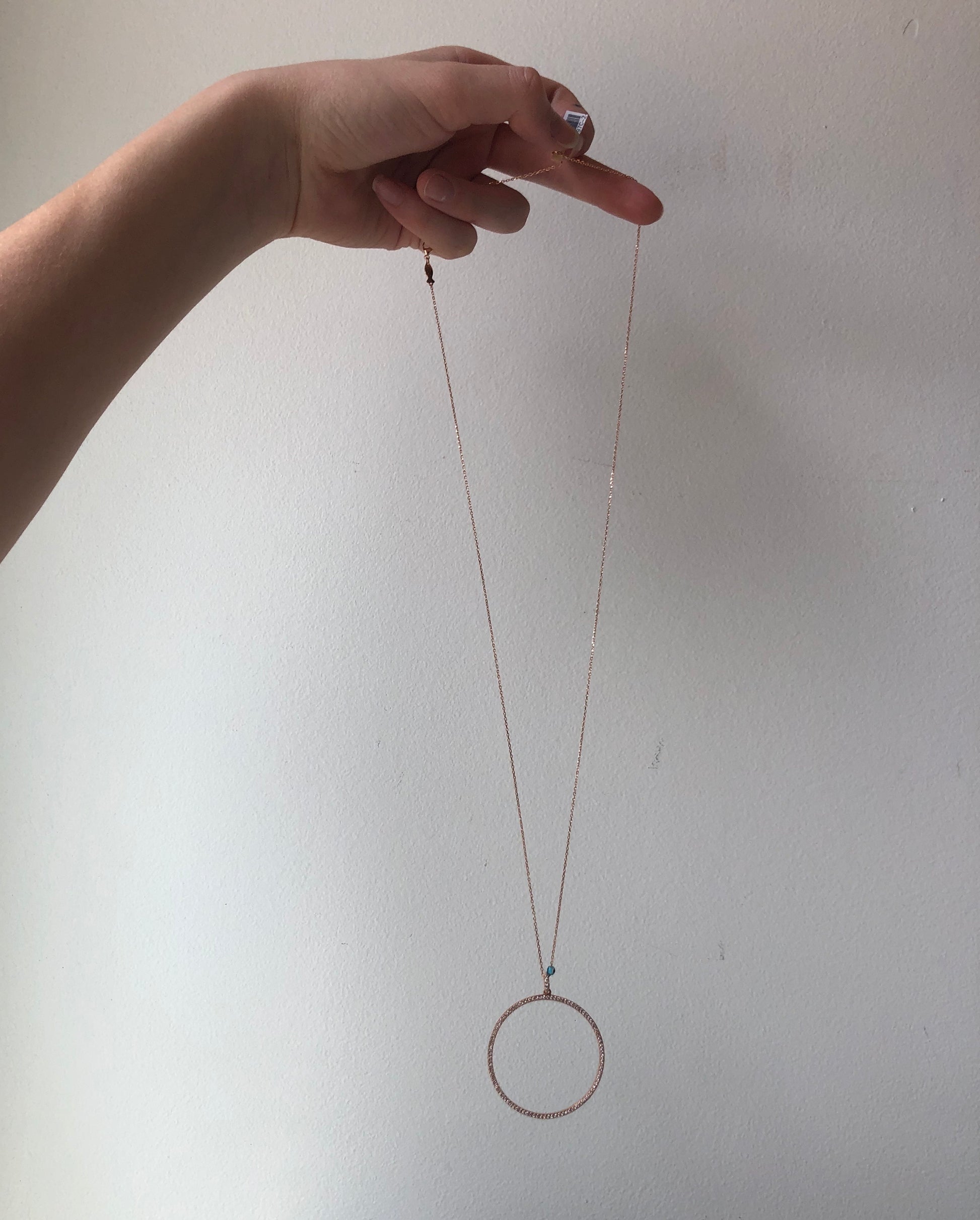 Kurshuni Large Loop & Eye Necklace