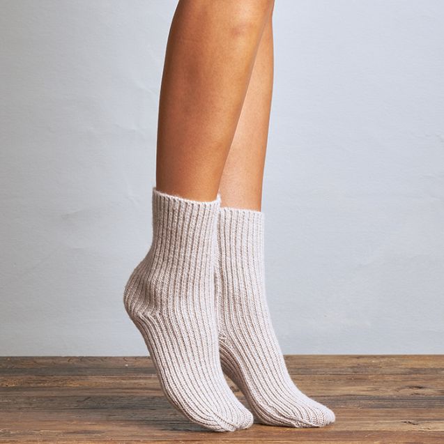 Girlfriend's Rib Ski Socks