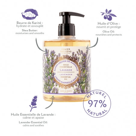 Liquid Marseille Soap- Lavender