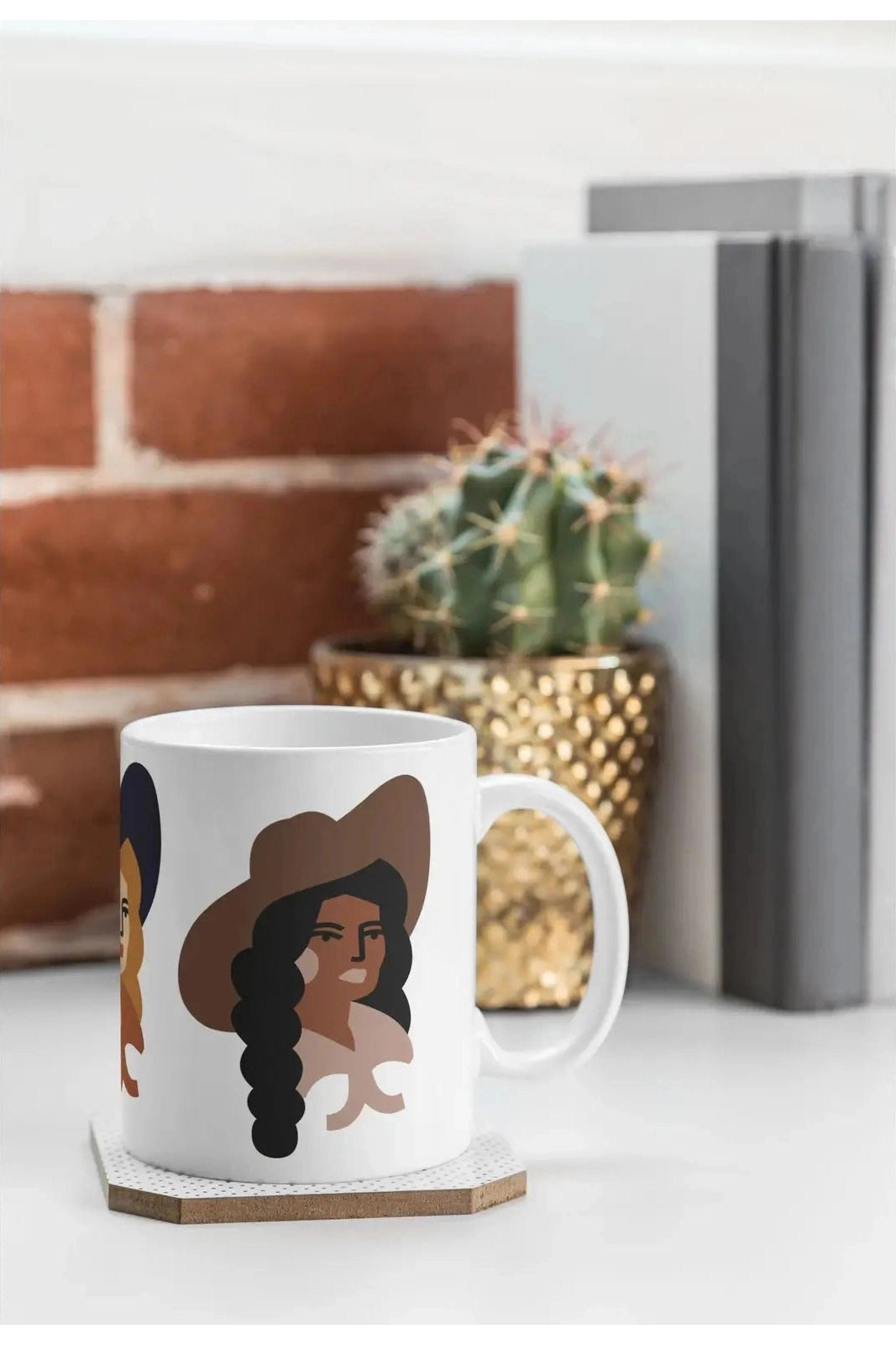 Multi Culture Cowgirl Coffee Mug