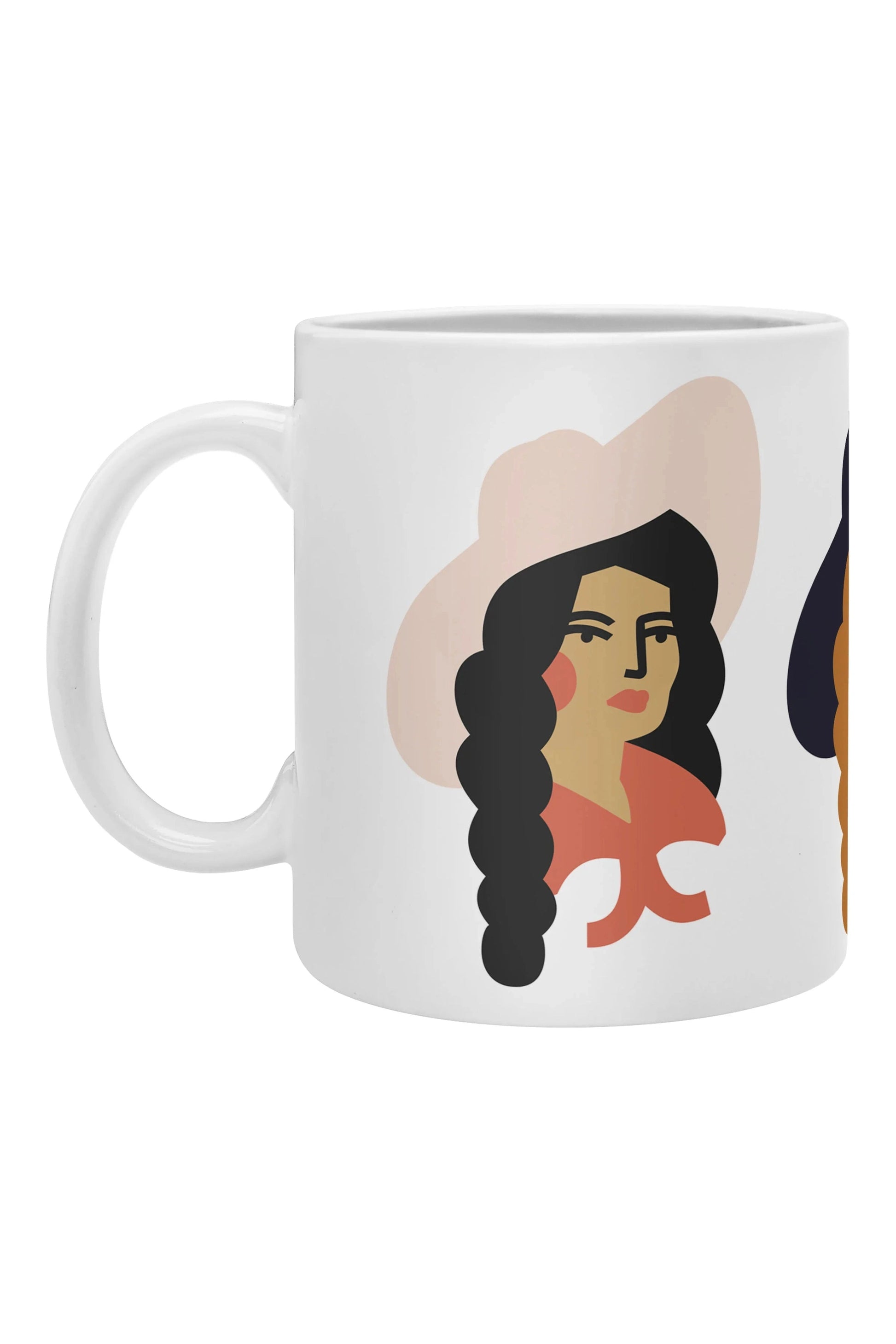 Multi Culture Cowgirl Coffee Mug