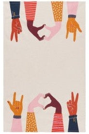 Human Kind Decorative Dishtowel