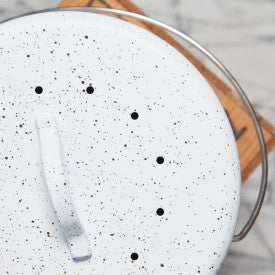 Compost Bin - White Speckle