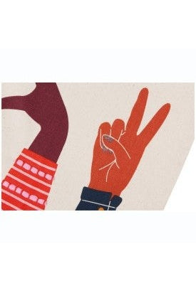 Human Kind Decorative Dishtowel