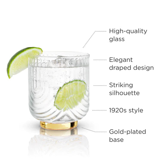 Gatsby Glass Tumblers