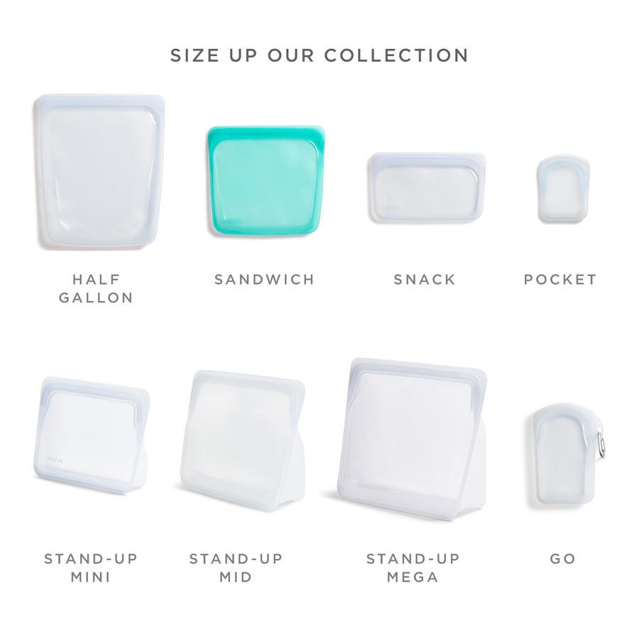Stasher Sandwich Bag- Orange