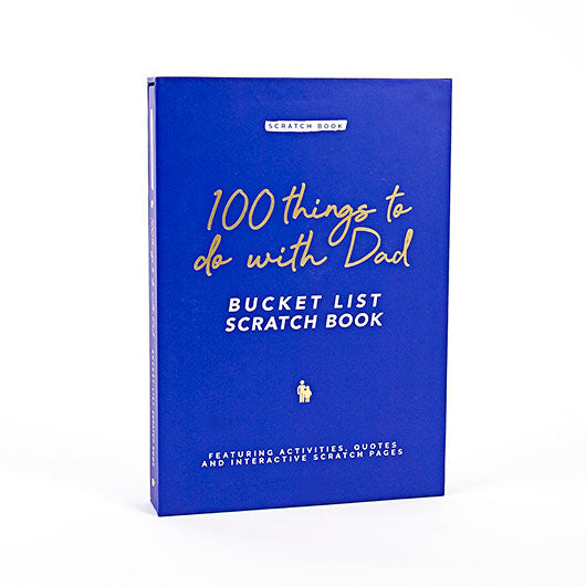100 Things to Do with Dad | Bucket List Scratch Book