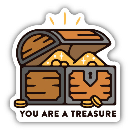 Treasure Chest' Sticker